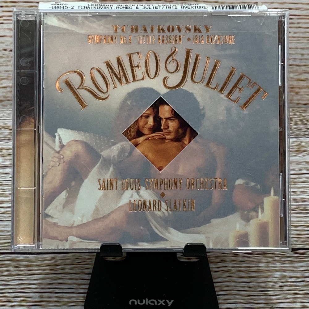 Tchaikovsky - Romeo‎ & Juliet Symphony No. 2 & 3 Slatkin Saint Louis [1995 CD]